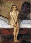 Edvard Munch Puberty oil painting on canvas